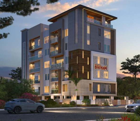 Soubhagya Dviyam building exterior