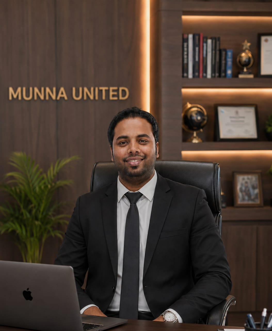 Mr. P. Pramod Kumar, Founder and Managing Director of Munna United